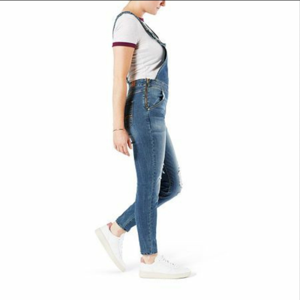 Skinny Jean Overalls